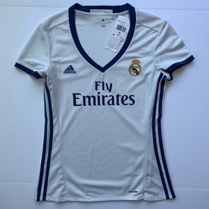 NWT Medium Real Madrid Soccer Jersey adidas